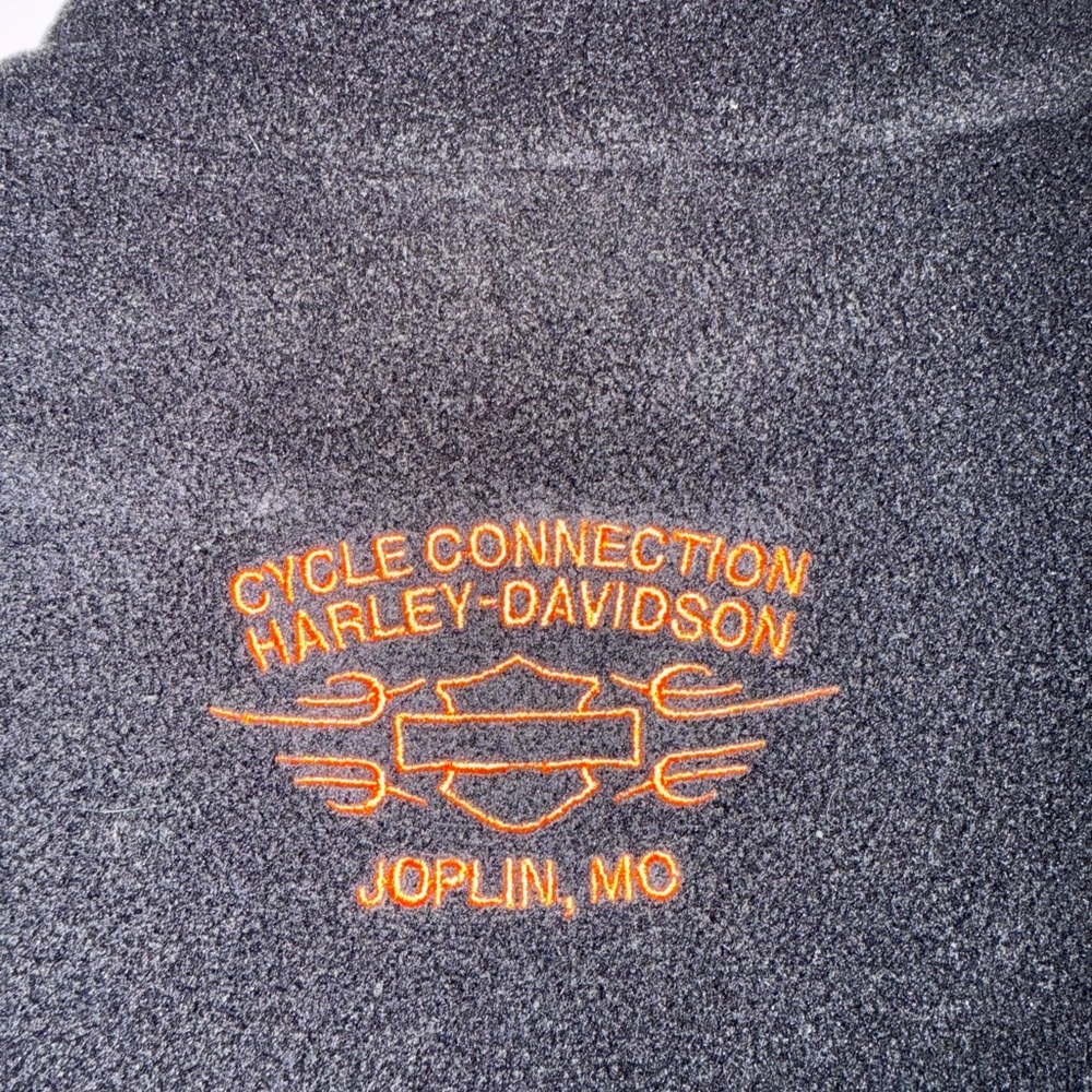 Harley-Davidson Black Fleece with Orange Trim - Picture 5 of 5